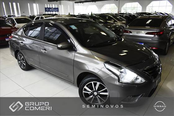 NISSAN VERSA 1.6 16V FLEXSTART UNIQUE 4P XTRONIC NISSAN VERSA 1.6 16V FLEXSTART UNIQUE 4P XTRONIC